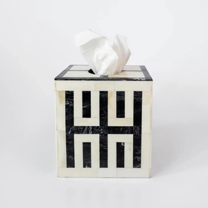 ที่ใส่กระดาษเช็ดปากและกล่องใส่กระดาษทิชชูเรซิ่นคุณภาพสูงสไตล์อินเดียสุดหรู พร้อมสีและโลโก้ที่ปรับแต่งได้ ขายส่งสำหรับการจัดเก็บ - Product Image 1