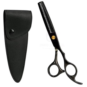 Tijeras de Peluquería Profesionales Hechas a Medida de Acero Inoxidable para Diestros, Punta Roma, 32 Dientes, para Cortar y Entresacar Cabello |   Alta Calidad - Product Image 1