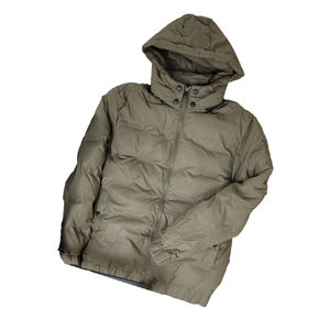 Chaquetas Bomber en Oferta, Chaqueta de Plumón Gruesa y Brillante para Invierno, Talla Grande, Personalizada OEM, Chaqueta Clásica con Cierre para Hombre - Product Image 1