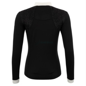 Camisas de Equitación Personalizadas para Mujer - Duraderas, Suaves, Elegantes, Flexibles, Transpirables, de Manga Corta, con Material y Logotipo Personalizados - Product Image 2