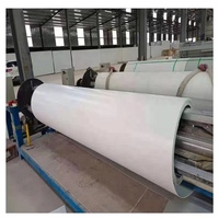 Feuille de fibre de verre lisse (FRP) - Surface en gel blanc anti-UV, service de découpe, utilisation pour camping-car/remorque