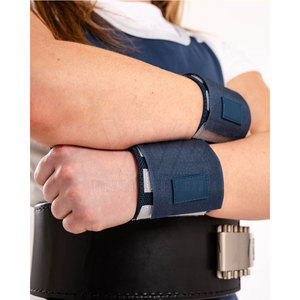 Muñequeras de Neopreno para Levantamiento de Pesas y Powerlifting, Ajustables, Transpirables, Antideslizantes, Ligeras, Talla Única, para Gimnasio y Entrenamiento de Fuerza - Product Image 2