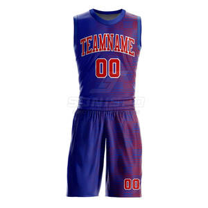 Conjuntos de uniformes de baloncesto para hombres de la mejor calidad Verano Tallas grandes Transpirable 100% Poliéster Colores personalizados y logotipo Hecho en Pakistán - Product Image 1