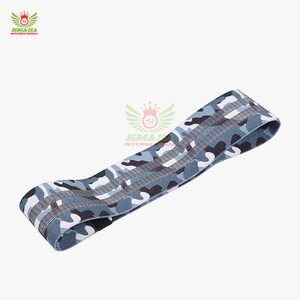 ชุดยางยืดออกกำลังกายสำหรับบริหารสะโพกผู้หญิง แบบวงกลม กว้าง กันลื่น สำหรับออกกำลังกายกล้ามเนื้อก้น ทำจากโพลีเอสเตอร์คุณภาพสูง - Product Image 1