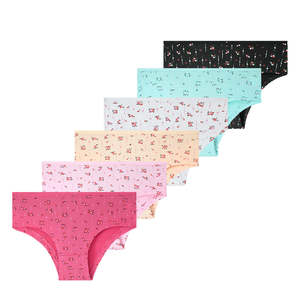 Ventes en gros de sous-vêtements pour femmes en tissu de bonne qualité, imprimé floral, personnalisation, taille basse, sexy, couleurs mélangées, culottes pour femmes, lingerie - Product Image 4