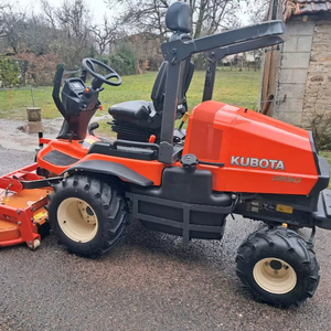 Cortacésped frontal Kubota F3890 con triturador Muthing + Cortador Wiedenmann F3680 F391 - Product Image 4