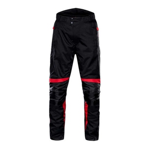 Pantalon d'équitation multi-poches imperméable pour l'extérieur Pantalon de moto de randonnée respirant et coupe-vent pour hommes - Product Image 2