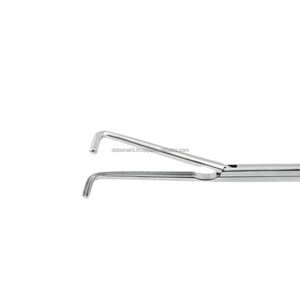 คีมห้ามเลือดแบบโค้งสำหรับการผ่าตัดแบบแมนนวลมีการบุกรุกน้อยที่สุดสำหรับขั้นตอนการทำท่อได้รับการรับรอง CE แบบส่วนตัว - Product Image 3