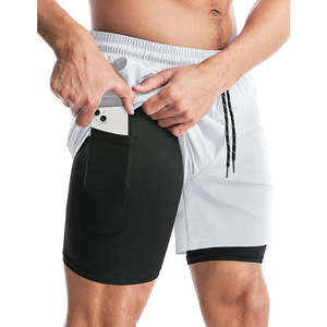 Shorts d'été pour hommes Sports d'été Basketball Running Shorts Wholesale Workout Men Jogger Blank Sweat Shorts - Product Image 1