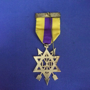 Masónico RCC KHS Comandante Pecho Joya Hecho a Medida Tradicional Rojo Negro Cruz Constantino Regalia Alta Calidad Ronpex - Product Image 4