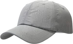 Waterproof Sport Wholesale Custom 7 Panel Flat Bill <b>Navy</b> Blue Waterproof Structured Embroidery Logo Laser Cut Hole Perforated - Product Image 5
