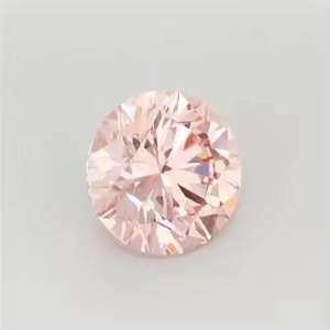 IGI Certified Intense <b>Pink</b> Round Lab Created Diamond Cushion Ascher Cut Loose Fancy Diamond Perfect for Rings and Jewelry - Product Image 2