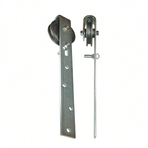 Rodillo para Puerta Corredera de Acero Galvanizado de 140 mm con Soporte, Capacidad de 130 kg, Tamaño de 14/17 mm, HEINRICH BETZ SONS, para Cercas, Trabajos de Jardinería y Puertas - Product Image 3