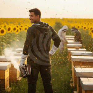 Design Your Own Beekeeping Suit Protection Wear Beekeeping Suits For Sale High Quality Unisex Beekeeping Suits Supplier - Product Image 5