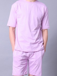 Novedad de verano, conjuntos de pantalones cortos transpirables informales de 2 piezas para hombre, camiseta de manga corta, pantalones cortos, conjunto doble para hombre - Product Image 4