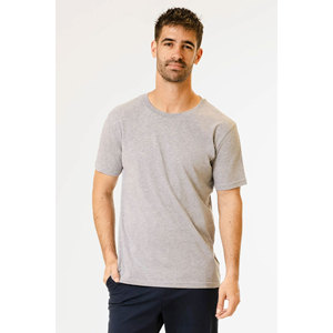 T-shirt à manches courtes pour homme, coupe classique, col rond, vente en gros, 100% coton, impression de logo de marque personnalisée, t-shirt de haute qualité - Product Image 2