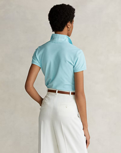 เสื้อโปโลระบายอากาศได้ดีของผู้หญิงเสื้อโปโลผ้าฝ้าย100% หน้าจอ3D ออกแบบได้ตามต้องการ - Product Image 2