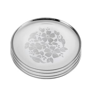 Assiettes de service en bambou, jetables, de qualité alimentaire, modernes, pour les fêtes - Product Image 6