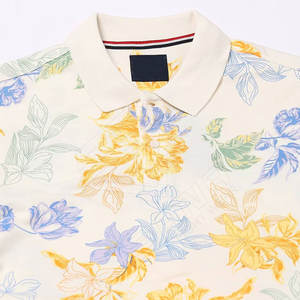 T-shirts polos de golf vierges brodés par OEM pour hommes avec logo personnalisé pour les hommes T-shirts polo en coton - Product Image 2