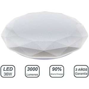 Leduni moderna 36W luce da soffitto a LED per interni Ultra-sottile lampada rotonda 6000K CCT IP44 Rating SMD 2835 Epistar 170-265V AC - Product Image 3