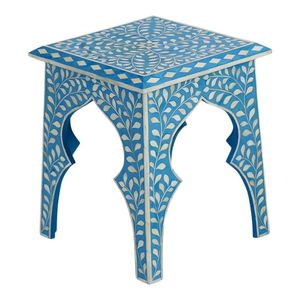 Table d'appoint artistique haut de gamme en os incrusté, conçue pour compléter les thèmes de meubles et de décoration intérieure de luxe - Product Image 5