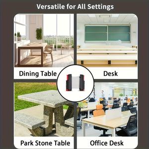 Filet de tennis de table rétractable et extensible, cadre épaissi, portable, pour un blocage libre des balles, idéal pour l'intérieur et l'extérieur - Product Image 6