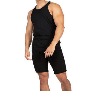 Camisetas sin mangas de entrenamiento deportivo para hombre personalizadas, ajuste atlético con diseño de larguero o espalda cruzada para pedidos de gimnasio a granel o promoción de Marca - Product Image 6