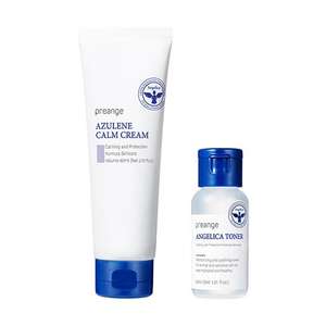 Crème apaisante Prienze Azulene 80ml + Tonique Angelica 30ml – Crème corporelle éclaircissante et anti-acné à l'acide hyaluronique, vitamine C et Centella - Product Image 4