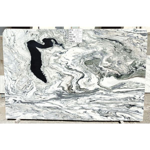 San Simon <b>Marble</b> Quartzite Calacatta Nero Modern <b>Kitchen</b> <b>Countertops</b> Tiles Polished <b>Black</b> White Slab Natural Stone - Product Image 4