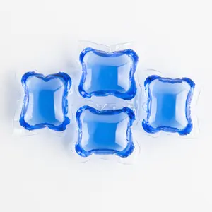 Multi-function household cleaning capsules Private label liquid detergent gel Odor stain easily removal laundry pods