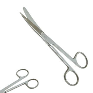 Vestir Tesoura Carboneto de tungstênio inserção dura sharp/sharp Curvo 165mm de comprimento Instrumentos Cirúrgicos Fabricante do Paquistão - Product Image 1