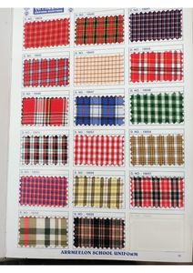 Colección de telas de uniformes para niñas de primera calidad, tela vaquera tejida duradera, material de camisa de vestir teñido liso transpirable para una comodidad duradera - Product Image 4