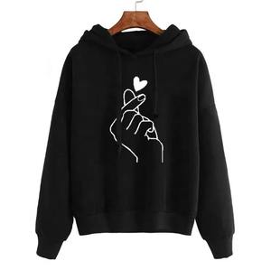 Superior Quality Custom Logo Printed Cotton Pullover <b>Black</b> Oversized Puff Print Gym <b>Hoodies</b> for Men - Product Image 5