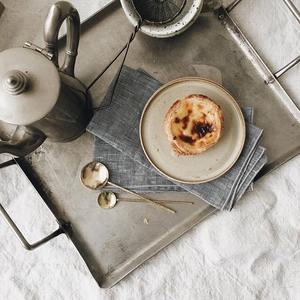 Gold Tone Mini <b>Tea</b> Spoons in Brass Metal with Mirror Finished Perfect <b>for</b> Coffee <b>Tea</b> <b>Party</b> Supplies and Elegant Tableware - Product Image 2