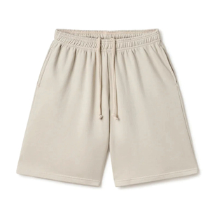 OEM short de détente décontracté en coton 2025 pour femmes printemps été ensemble de 2 pièces bermudas taille haute avec logo personnalisé - Product Image 4