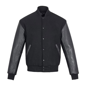 Veste pour hommes entièrement personnalisée OEM avec des conceptions à manches longues Veste Lettermen en gros État neuf à bas prix - Product Image 2