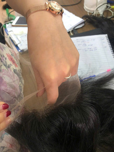 Precio de venta Cierre HD Paquetes de cabello vietnamita crudo Cierre HD Cierre suizo Línea de cabello natural Listo para enviar - Product Image 2