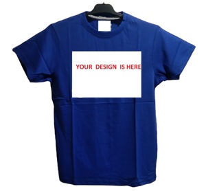 Camiseta OEM de manga corta con diseño de logotipo personalizado para hombre, Camiseta de cuello redondo de verano 100% de algodón con cuello redondo, camiseta de moda para hombre - Product Image 1
