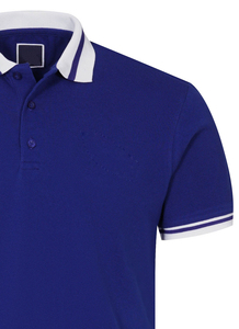 เสื้อโปโลพรีเมียม 200 GSM ผ้าฝ้ายผสมโพลีเอสเตอร์ ดูแลง่าย ระบายอากาศได้ดี เสื้อผ้าลำลองบุรุษ รับผลิตแบบ OEM แบรนด์ส่วนตัว โรงงานผู้ผลิต - Product Image 3