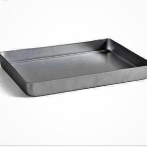 Premium Aluminium Hammered Decorative <b>Tray</b> Gold Platter for Serving - Product Image 6