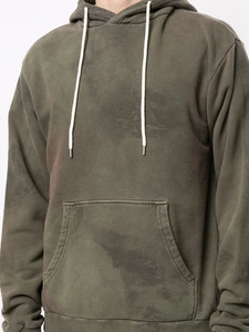 Unisex Acid Wash Hoodies Hombres Pullover Vintage Streetwear 100% Algodón Sudadera con capucha de gran tamaño para la venta en todo el precio de venta - Product Image 2