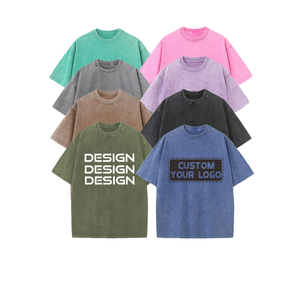 T-shirt surdimensionné imprimé personnalisé de haute qualité pour hommes T-shirt vierge en coton de style de couleurs personnalisées T-shirt à col rond pour hommes - Product Image 5