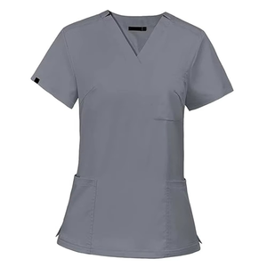 Nouveau modèle Ensembles de gommage médicaux Uniformes hospitaliers propres Vêtements d'allaitement en coton et polyester Uniformes de gommage pour femmes - Product Image 5