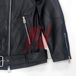 Chaqueta de Cuero Extra Grande Personalizada OEM para Mujer, Ligera, Impermeable, Estilo Urbano, Prenda Exterior de Moda, Chaqueta Extra Grande para Mujer - Product Image 5