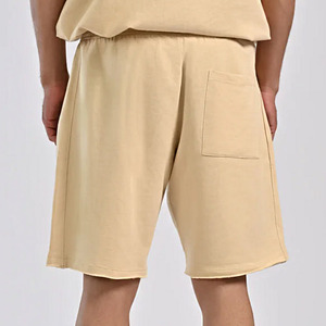 Wholesale Custom Logo 100% Cotton Casual <b>Shorts</b> High Quality Breathable Workout Loose <b>Shorts</b> with Pockets OEM Service Available - Product Image 3