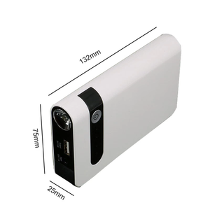 Démarreur de voiture portable 12V 600A avec compresseur d'air, booster de poche 6000mAh, batterie de secours - Product Image 4