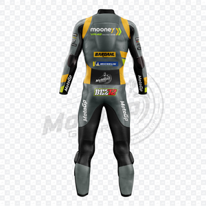 Rucati Marco Bezzecchi MotoCP Mooney VR Racing cuir 1Pc combinaison piste/équitation peau de vache/kangourou sur mesure Traje, armure CE - Product Image 2