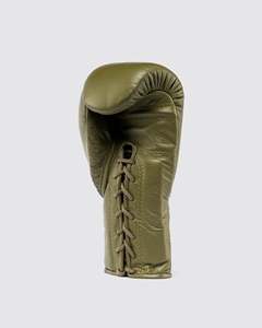 Nouvelle vente chaude en gros gants de boxe de combat vert olive personnalisés gants de boxe de coup de pied de boxe 80z à 160z - Product Image 3