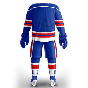 Uniformes de hockey sobre hielo personalizados, fabricante de camisetas en Canadá, bajo 100% de poliéster, hecho a medida en Pakistán, fabricante de ropa deportiva - Product Image 3