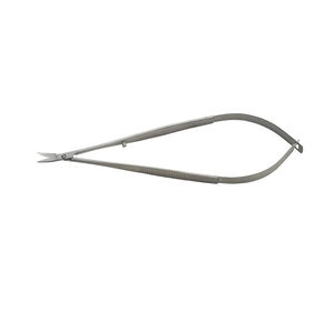 Pakistan Made Best Quality Surgical Spring <b>Scissors</b> 14Cm <b>Curved</b> and straight <b>scissor</b> - Product Image 1